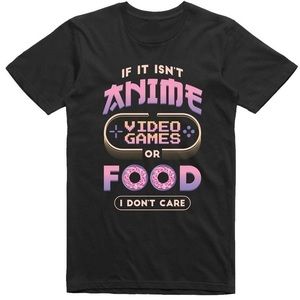 Mens Anime T Shirt Gamer Manga Japanese Geek Regular Fit Gildan Tee